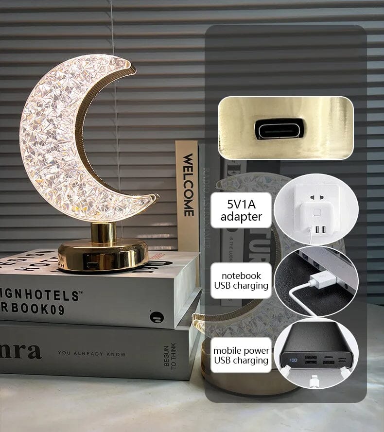 (ALMOST SOLD OUT) Enchanted Crystal Color Changing Lamp - A Perfect Gift