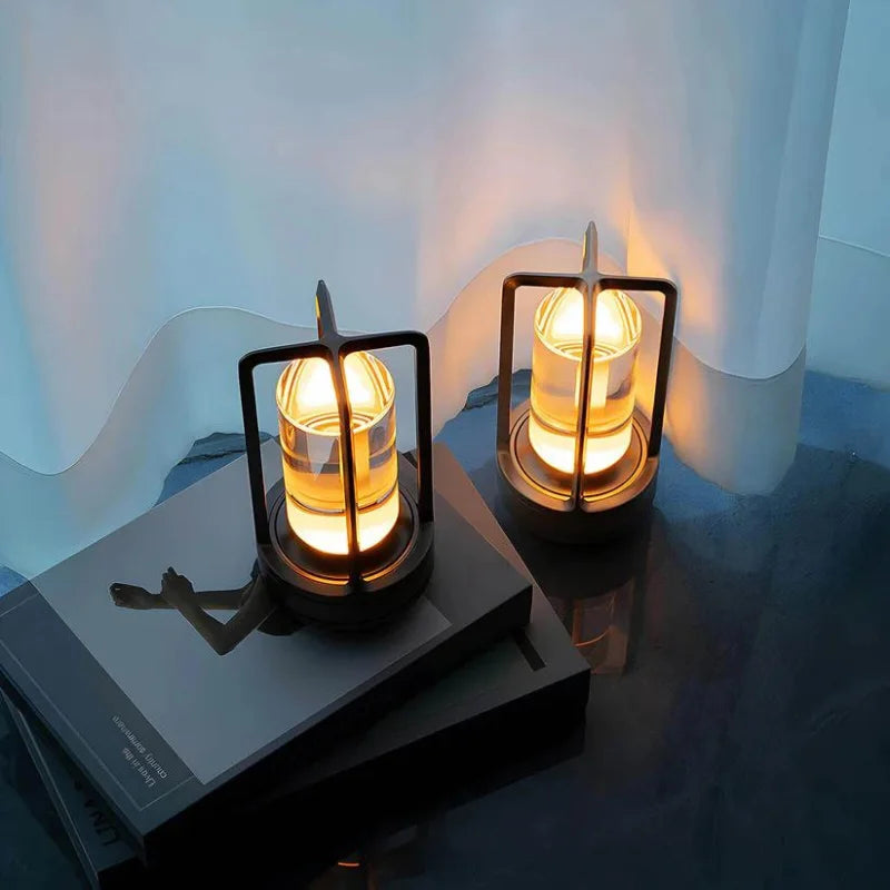 (ALMOST SOLD OUT) LED Crystal Metal Night Light