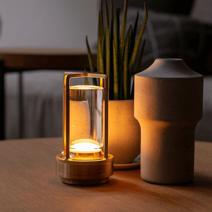 (ALMOST SOLD OUT) LED Crystal Metal Night Light