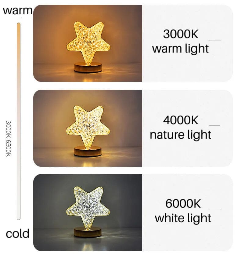(ALMOST SOLD OUT) Enchanted Crystal Color Changing Lamp - A Perfect Gift
