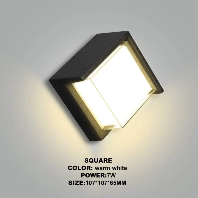 Boxer Wall Light (Motion Sensor) – Modern Illumination with Smart Functionality