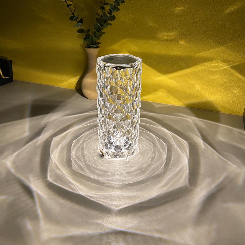 Crystal Color Changing Touch Control + Remote Control Lamp