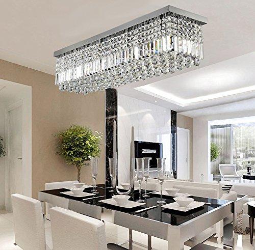 Rectangular Raindrop Crystal Chandelier