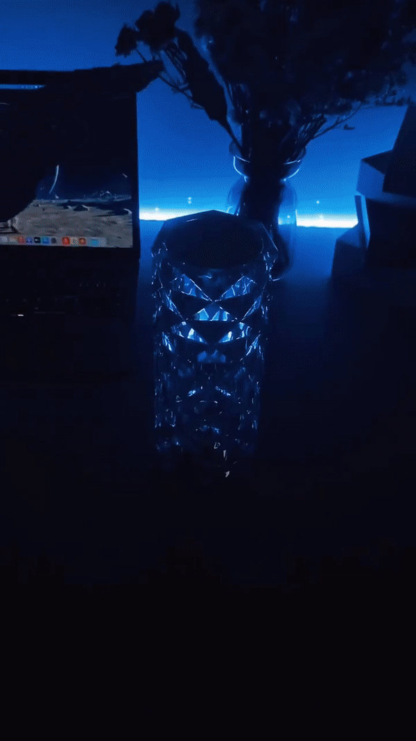 Crystal Color Changing Touch Control + Remote Control Lamp