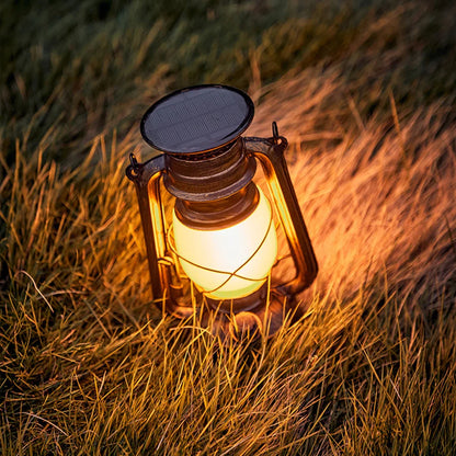 Rustic led lanterns -  LED Vintage Kerosene Lamp