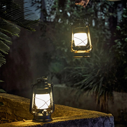 Rustic led lanterns -  LED Vintage Kerosene Lamp