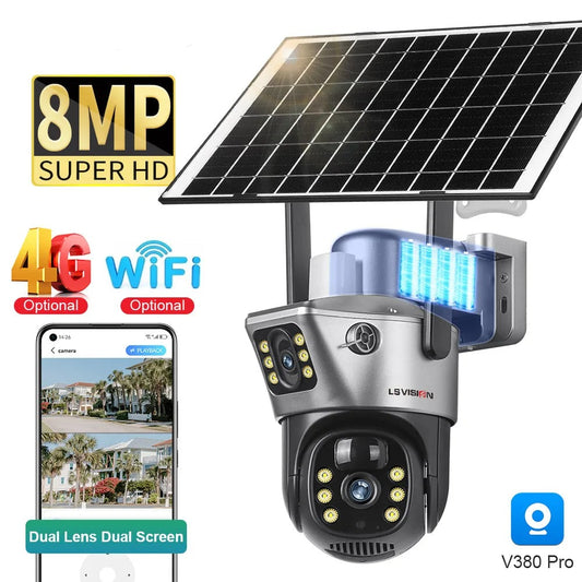 EcoGuard 4K Solar Security Camera