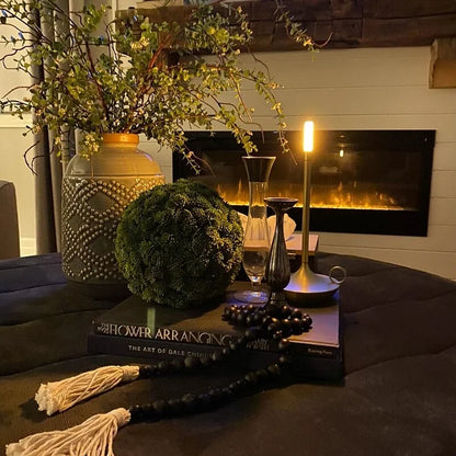 Rechargeable Battery Operated flameless led candle lamp