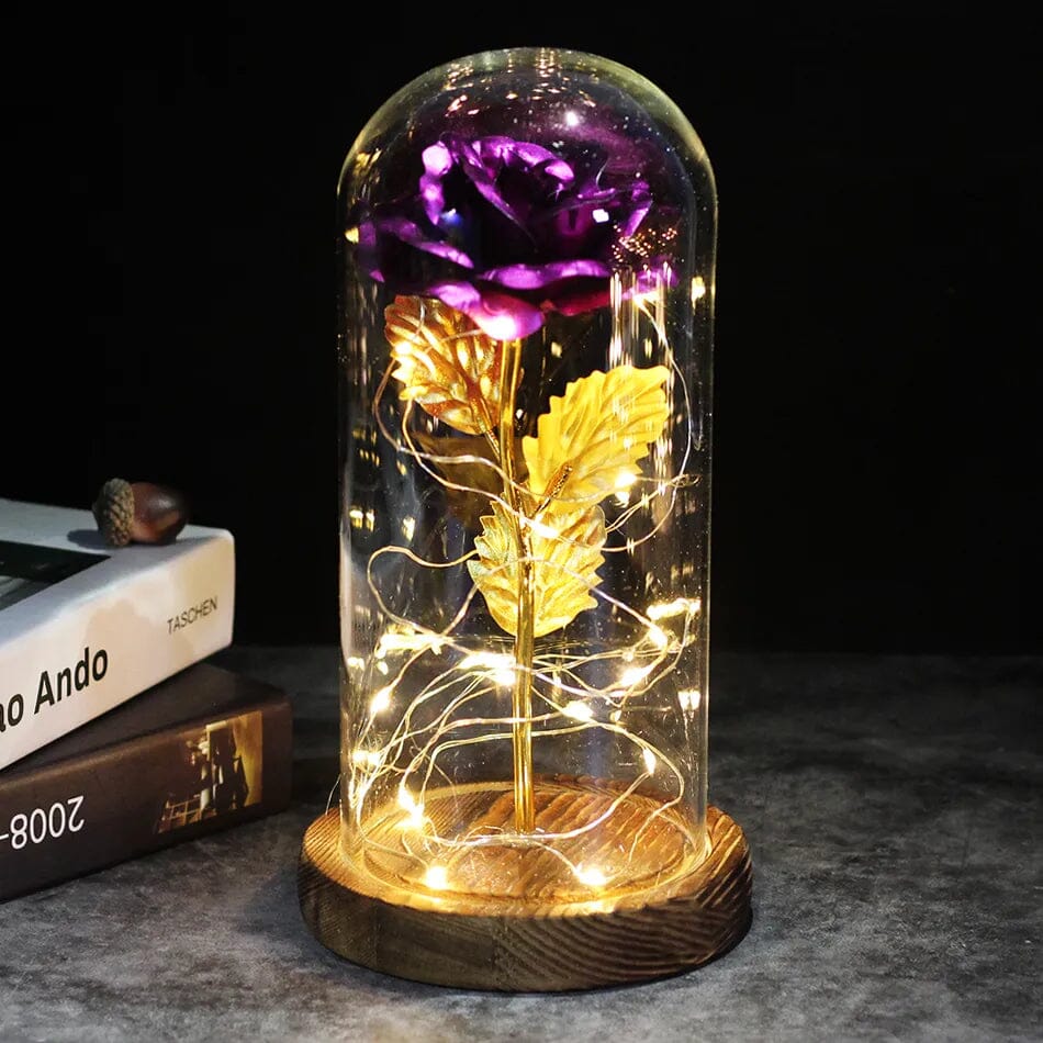 (ALMOST SOLD OUT) 24K Gold Plated ENCHANTED FOREVER ROSE With LED