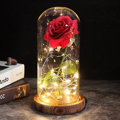 (ALMOST SOLD OUT) 24K Gold Plated ENCHANTED FOREVER ROSE With LED