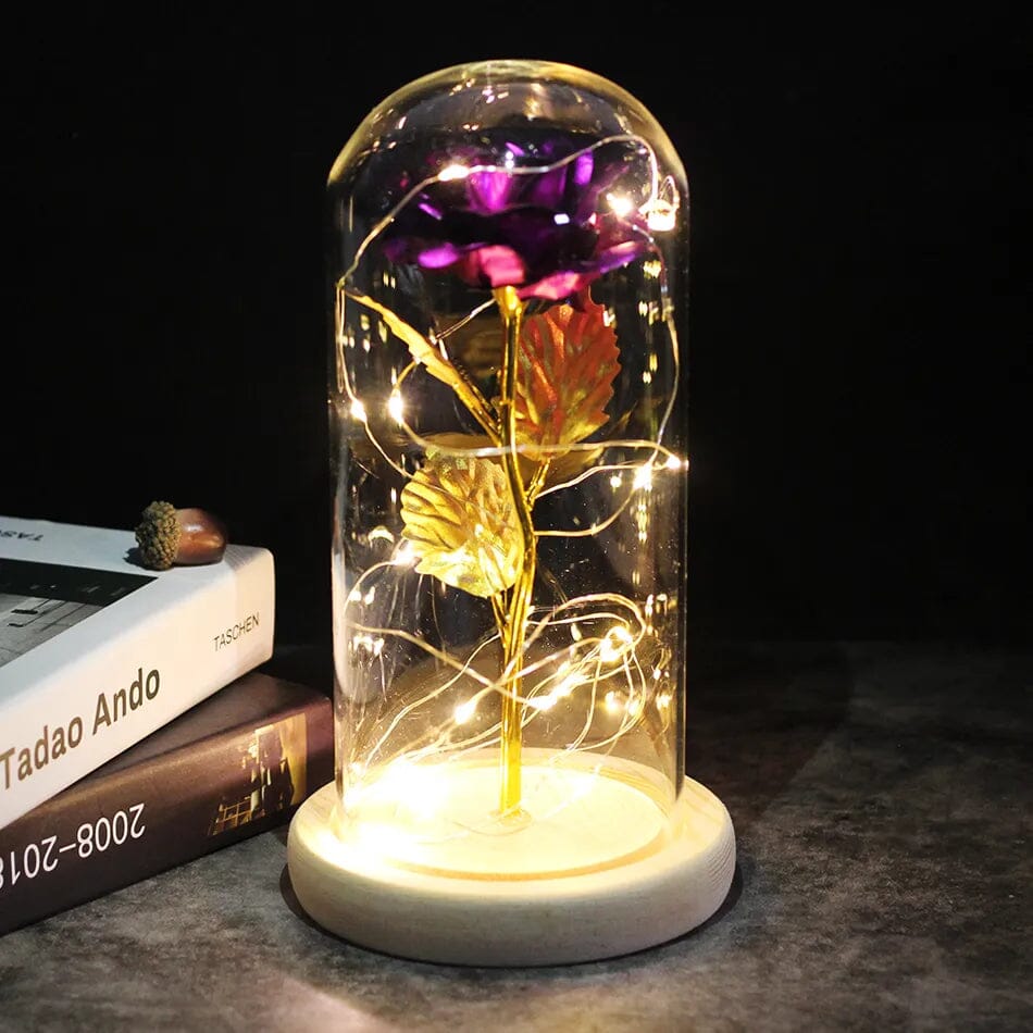 (ALMOST SOLD OUT) 24K Gold Plated ENCHANTED FOREVER ROSE With LED