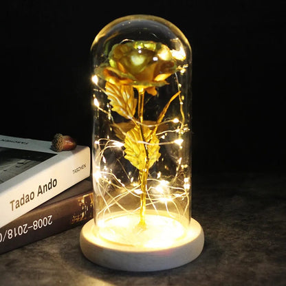 (ALMOST SOLD OUT) 24K Gold Plated ENCHANTED FOREVER ROSE With LED