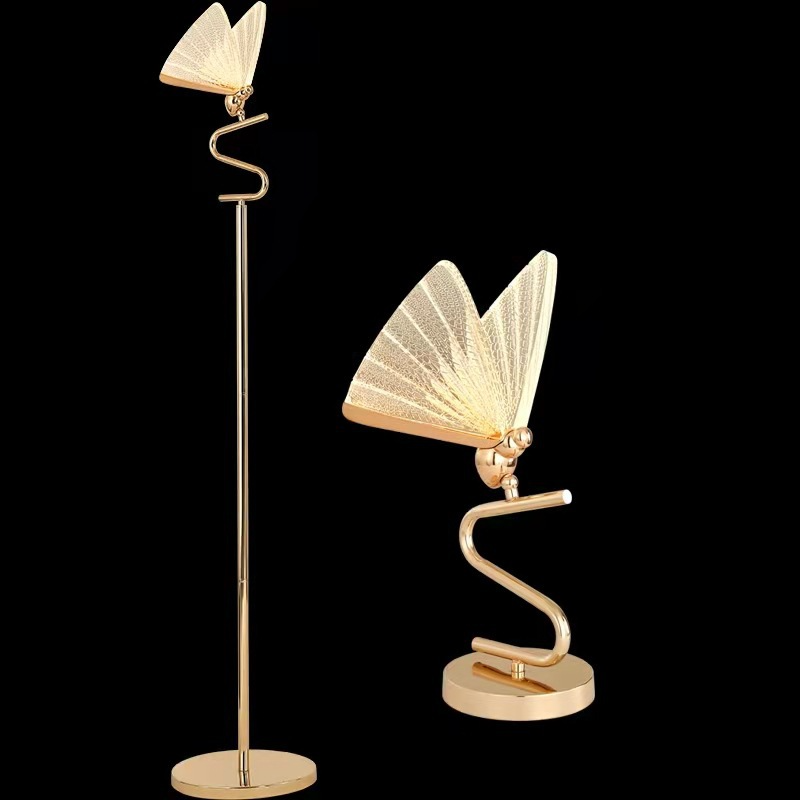 Lumin Flutter Mosaic Butterfly Lamp