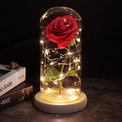 (ALMOST SOLD OUT) 24K Gold Plated ENCHANTED FOREVER ROSE With LED