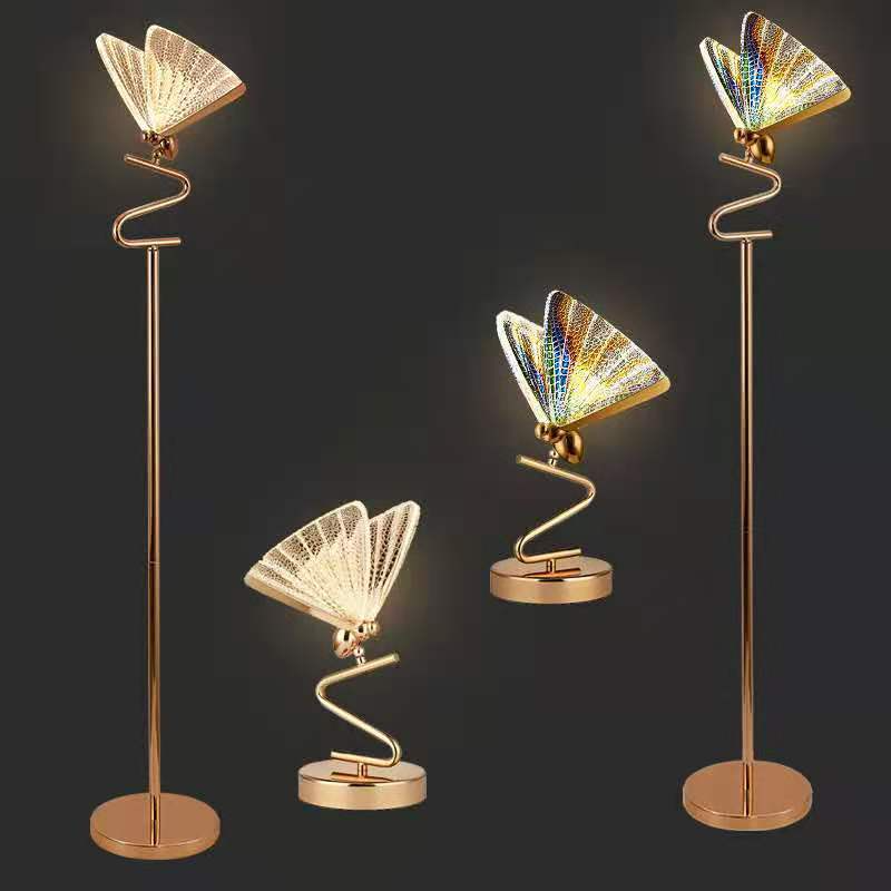 Lumin Flutter Mosaic Butterfly Lamp