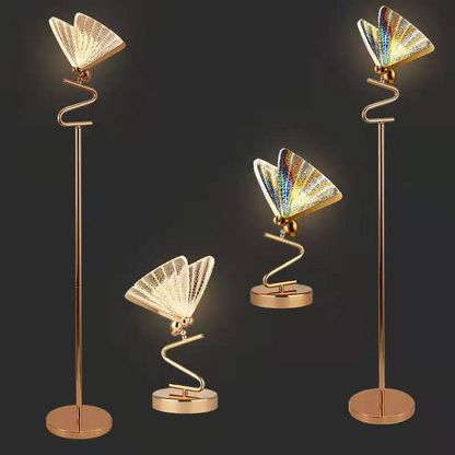 Lumin Flutter Mosaic Butterfly Lamp