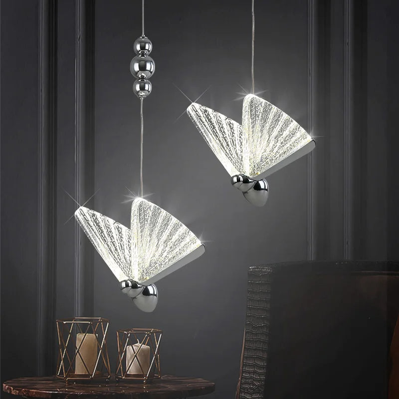Lumin Flutter Mosaic Butterfly Lamp