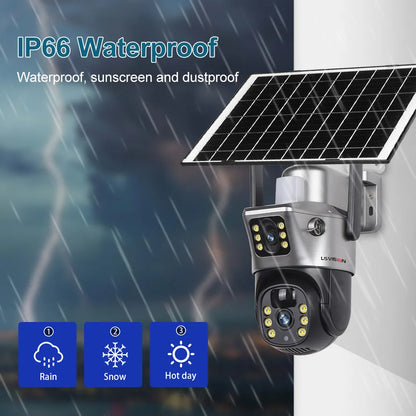 EcoGuard 4K Solar Security Camera