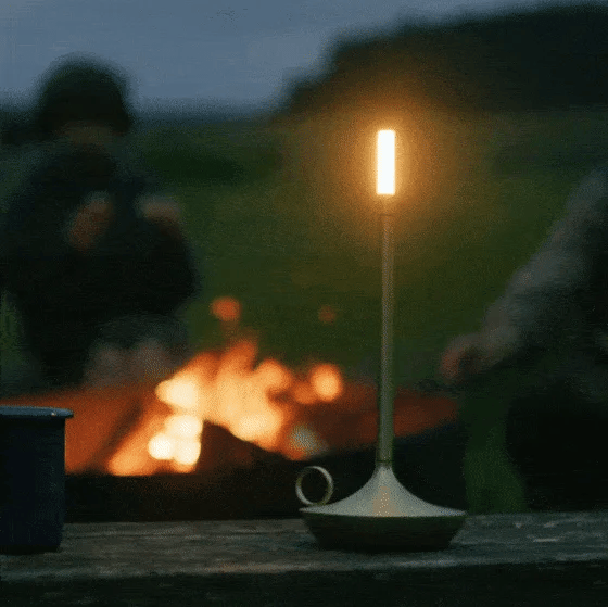 Rechargeable Battery Operated flameless led candle lamp