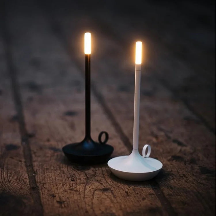 (BOGO OFFER TODAY ONLY BUY ONE GET SECOND 50% OFF) LED Modern Candle Table Lamp