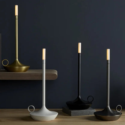 Rechargeable Battery Operated flameless led candle lamp