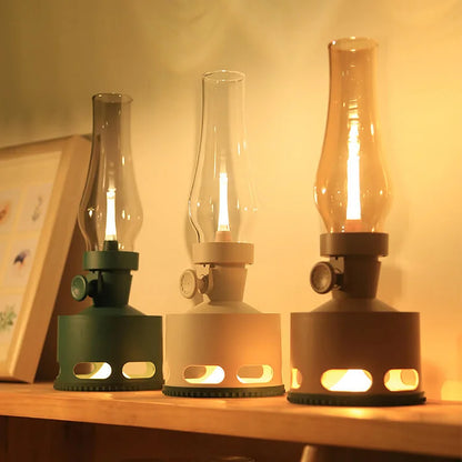 (ALMOST SOLD OUT) LED Vintage Kerosene Lamp - Can Be Blown Out