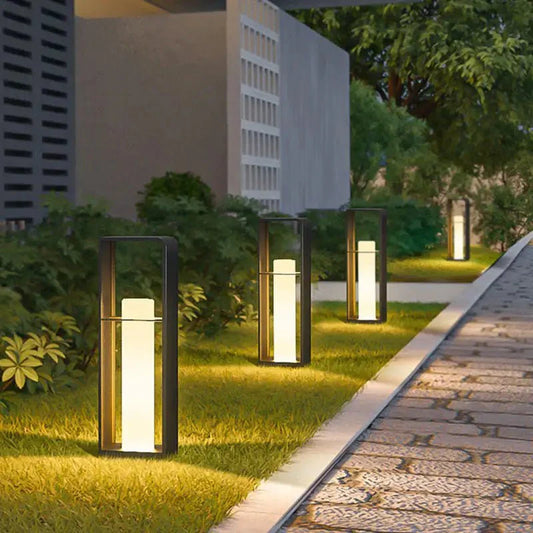 Garden Lantern (Solar) – Illuminate Your Outdoor Space with Modern Elegance