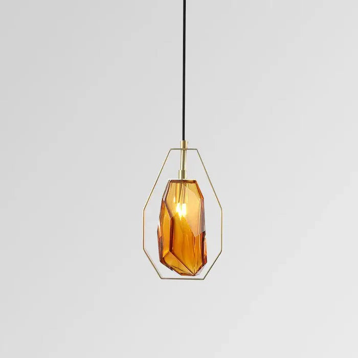 Mystica Stone Pendant Light: Bring Natural Elegance into Your Space