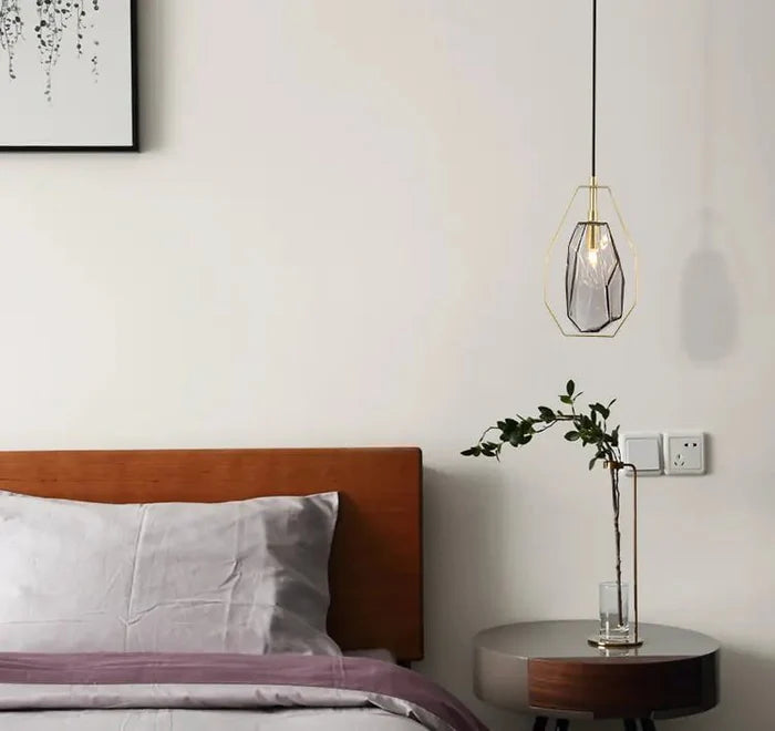 Mystica Stone Pendant Light: Bring Natural Elegance into Your Space