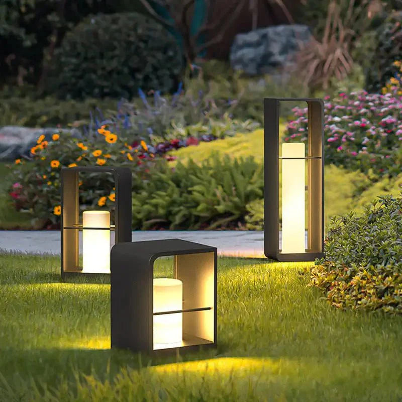 Garden Lantern (Solar) – Illuminate Your Outdoor Space with Modern Elegance