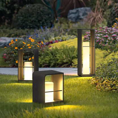 Garden Lantern (Solar) – Illuminate Your Outdoor Space with Modern Elegance