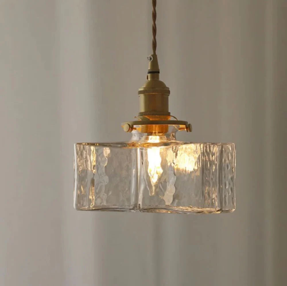 Bella Luxe Glass Pendant Light