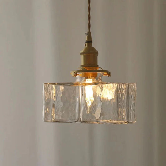 Bella Luxe Glass Pendant Light