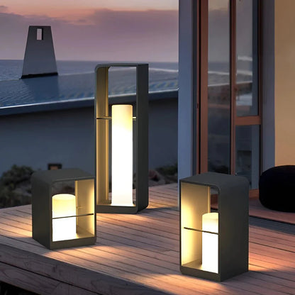 Garden Lantern (Solar) – Illuminate Your Outdoor Space with Modern Elegance