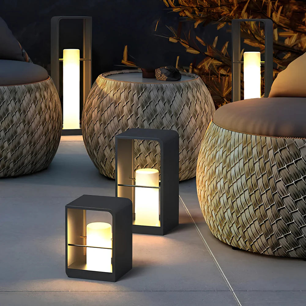 Garden Lantern (Solar) – Illuminate Your Outdoor Space with Modern Elegance