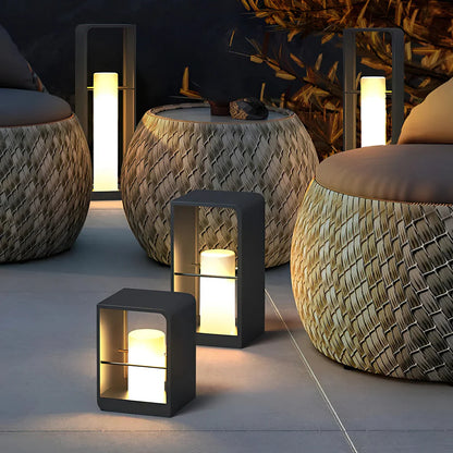 Garden Lantern (Solar) – Illuminate Your Outdoor Space with Modern Elegance