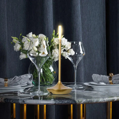 Rechargeable Battery Operated flameless led candle lamp