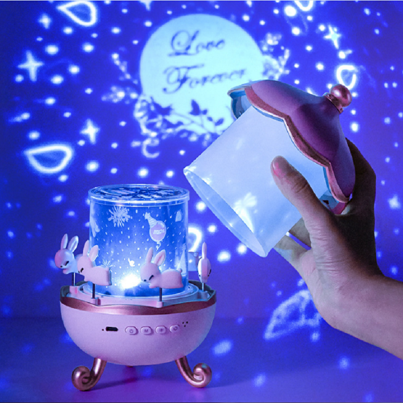 Childrens Night Light projector Lamp - Nursery Lamp