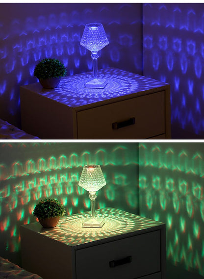 (ALMOST SOLD OUT) Crystal Color Changing Touch Control + Remote Control Lamp