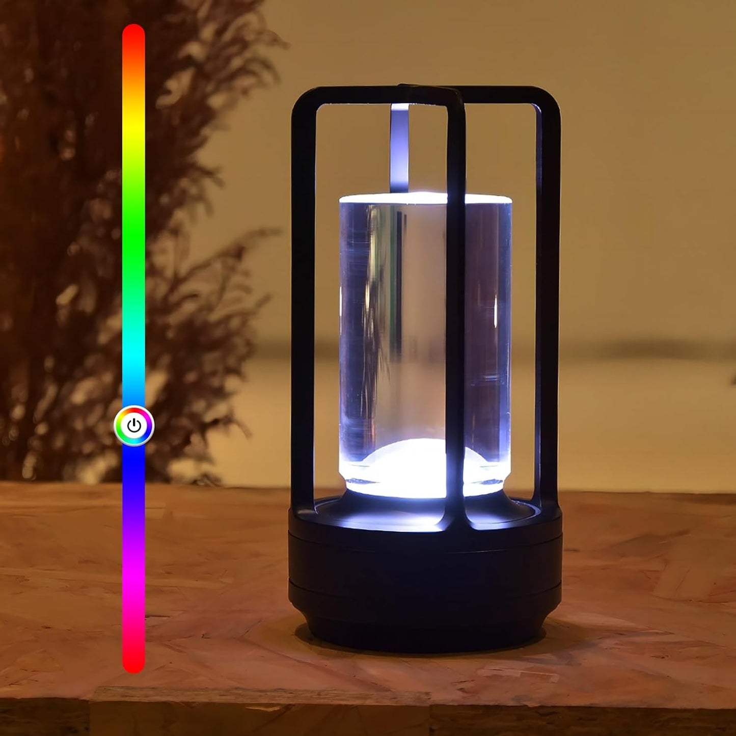(ALMOST SOLD OUT) LED Crystal Metal Night Light
