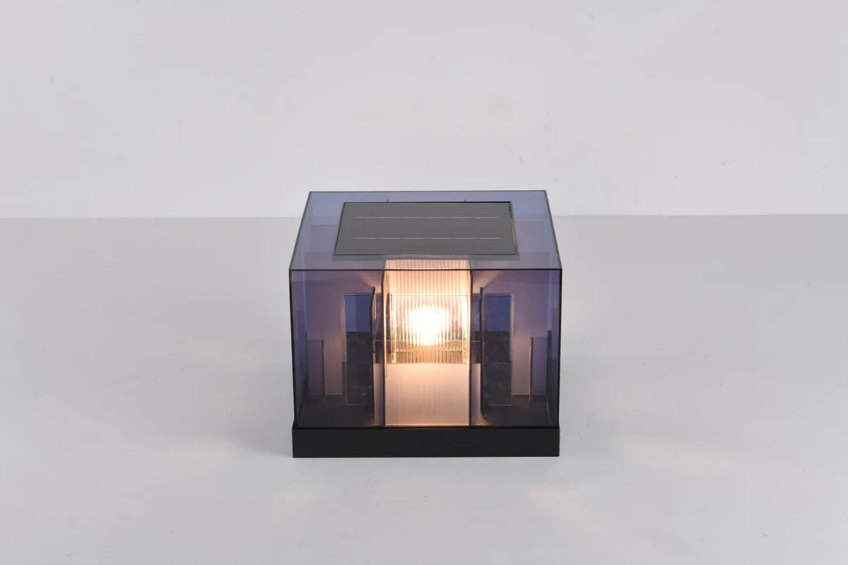 Cubex Gleam Outdoor Light (Solar) – Elegance Meets Functionality