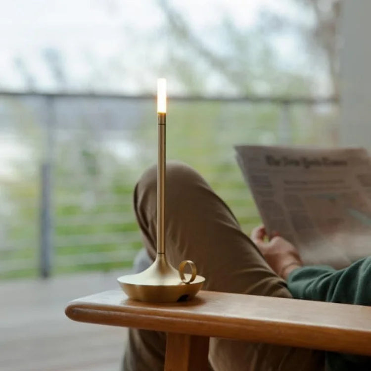 Rechargeable Battery Operated flameless led candle lamp