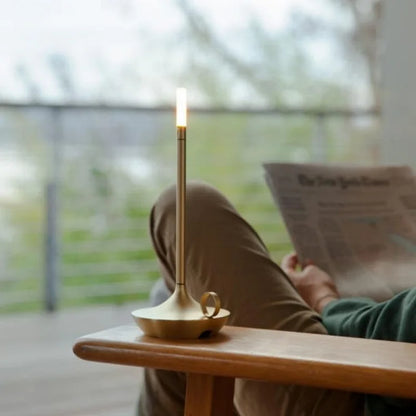 Rechargeable Battery Operated flameless led candle lamp