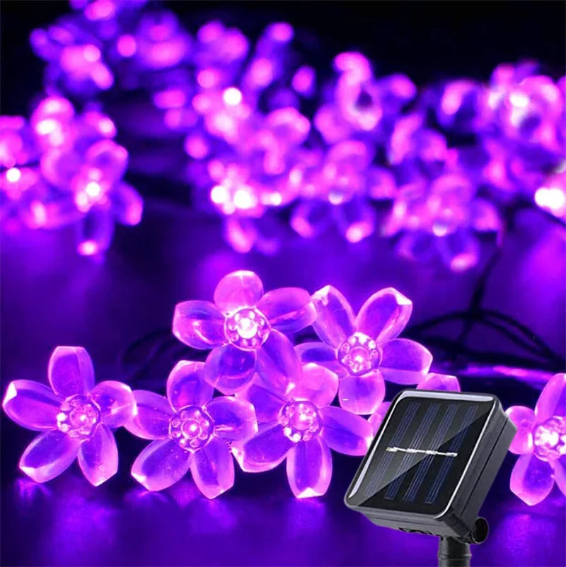 BloomGlow Solar Strings