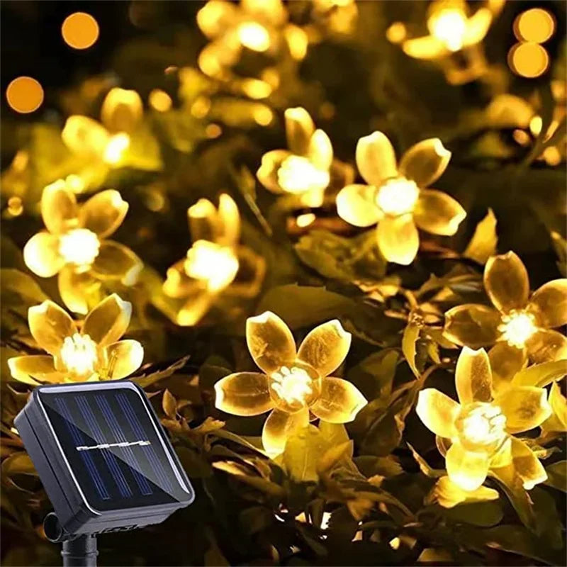 BloomGlow Solar Strings