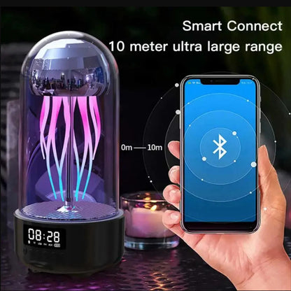 Led Jellyfish light color changing lamp with Bluetooth speaker