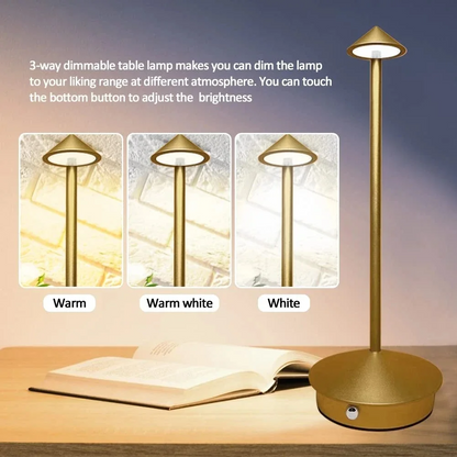 Chic Touch Control Rechargeable Table Lamp
