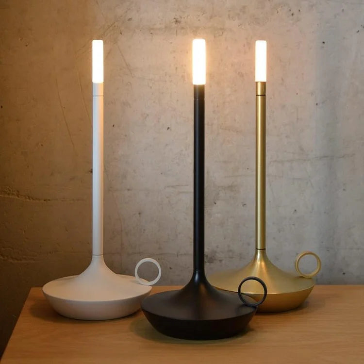 Rechargeable Battery Operated flameless led candle lamp
