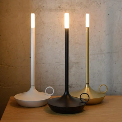 Rechargeable Battery Operated flameless led candle lamp