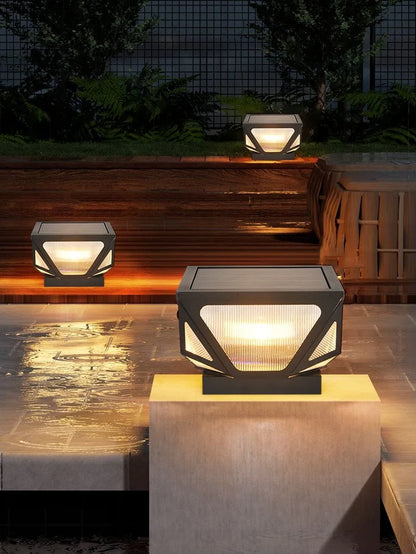 Glow Beam Outdoor Light (Solar) – Elevate Your Outdoor Space with Effortless Elegance